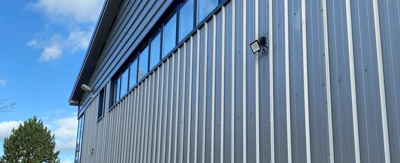 Industrial outside lighting by RED Electrical